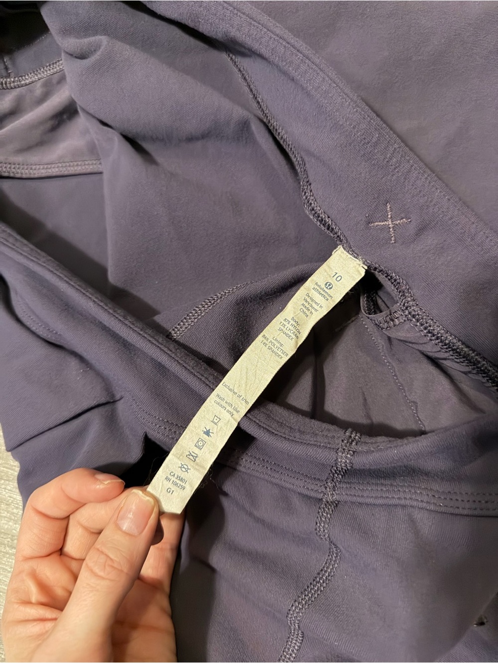 Lululemon Yogini Trouser Pant - Nightfall Purple - Picture 8 of 8